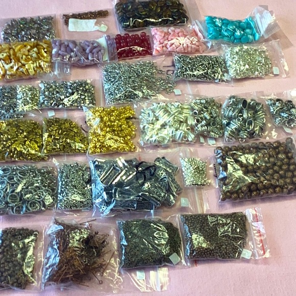 Lot #79 Jewelry Making Beads & Findings Galore